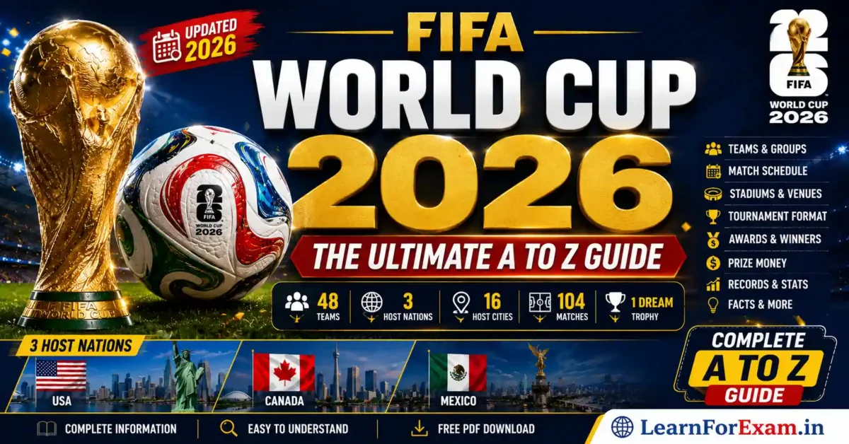 FIFA World Cup 2026: Everything (Host Countries, Venues, Format & Technologies) You Need to Know About the Biggest Football Tournament in History