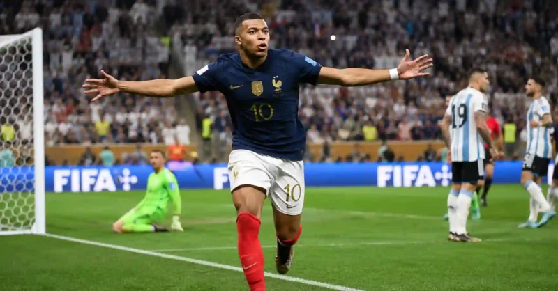 Kylian Mbappé make a goal in fifa world cup 2026 vs argentina